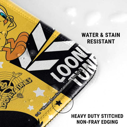 Looney Tunes Tweety and Sylvester Patches Gaming Mouse Pad
