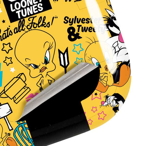 Looney Tunes Tweety and Sylvester Patches Galaxy Buds Pro Skin