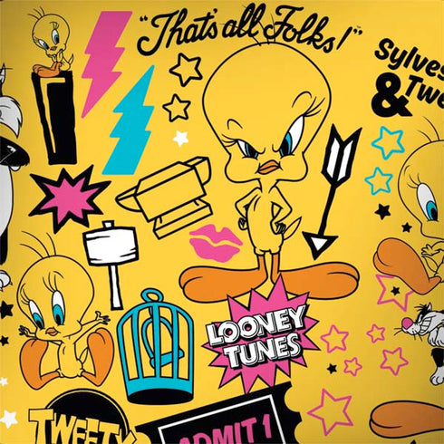 Looney Tunes Tweety and Sylvester Patches Galaxy Note 8 Skin