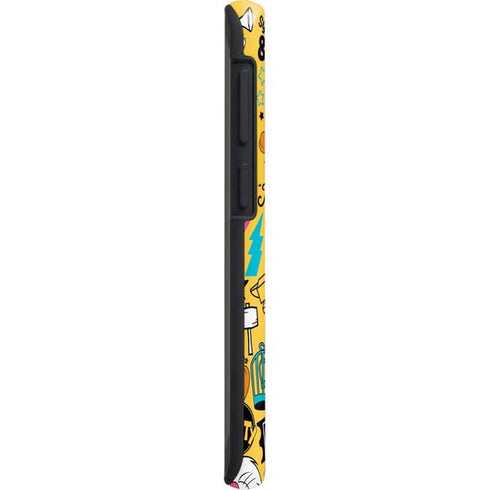Looney Tunes Tweety and Sylvester Patches Galaxy S20 Plus Pro Case
