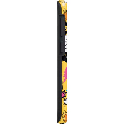 Looney Tunes Tweety and Sylvester Patches Galaxy S20 Ultra 5G Pro Case