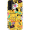 Looney Tunes Tweety and Sylvester Patches Galaxy S22 Plus Pro Case