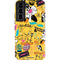 Looney Tunes Tweety and Sylvester Patches Galaxy S22 Pro Case