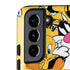 Looney Tunes Tweety and Sylvester Patches Galaxy S22 Pro Case