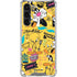 Looney Tunes Tweety and Sylvester Patches Galaxy S23 Plus Clear Case