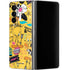 Looney Tunes Tweety and Sylvester Patches Galaxy Z Fold4 5G Skin