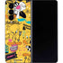 Looney Tunes Tweety and Sylvester Patches Galaxy Z Fold4 5G Skin