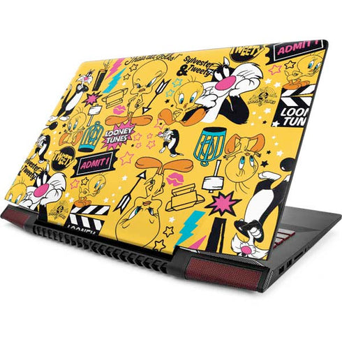 Looney Tunes Tweety and Sylvester Patches Lenovo IdeaPad Skin