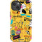 Looney Tunes Tweety and Sylvester Patches iPhone 14 Impact Case