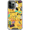Looney Tunes Tweety and Sylvester Patches iPhone 15 Pro Max Clear Case