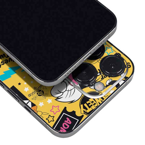 Looney Tunes Tweety and Sylvester Patches iPhone 14 Pro Max Skin