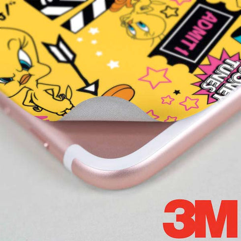 Looney Tunes Tweety and Sylvester Patches iPhone 7 Skin