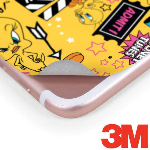 Looney Tunes Tweety and Sylvester Patches iPhone 8 Plus Skin