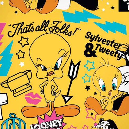 Looney Tunes Tweety and Sylvester Patches iPhone XS Pro Case