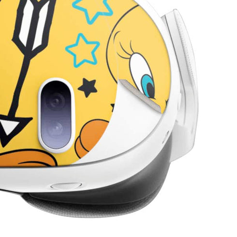 Looney Tunes Tweety and Sylvester Patches Meta Quest 3 Skin