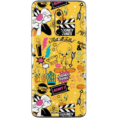Looney Tunes Tweety and Sylvester Patches OnePlus 7 Pro Skin