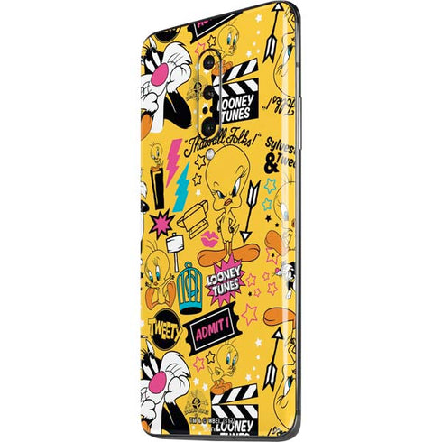 Looney Tunes Tweety and Sylvester Patches OnePlus 7 Pro Skin