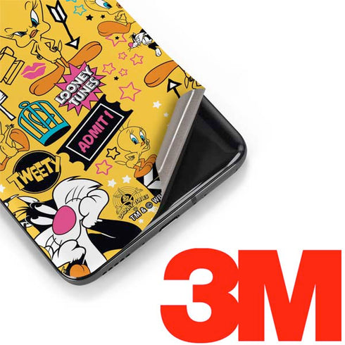 Looney Tunes Tweety and Sylvester Patches OnePlus 7 Pro Skin