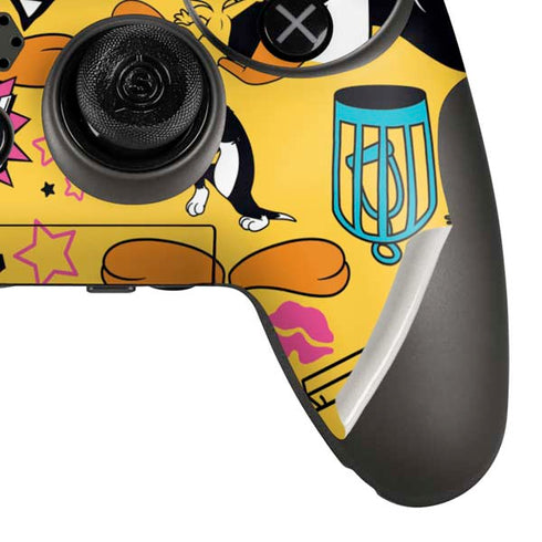Looney Tunes Tweety and Sylvester Patches PlayStation Scuf Vantage 2 Controller Skin
