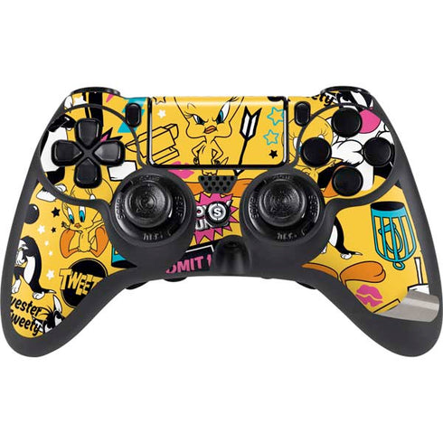 Looney Tunes Tweety and Sylvester Patches PS4/PC SCUF Impact Controller Skin