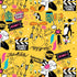 Looney Tunes Tweety and Sylvester Patches PS4 Pro/Slim Controller Skin