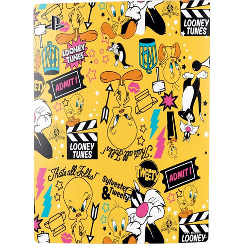Looney Tunes Tweety and Sylvester Patches PS5 Digital Edition Bundle Skin