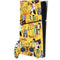 Looney Tunes Tweety and Sylvester Patches PS5 Slim Digital Edition Bundle Skin