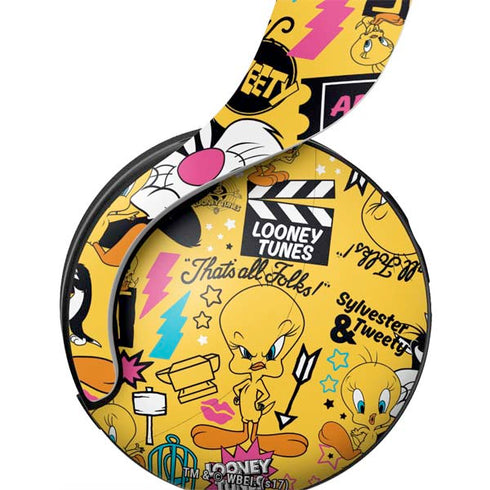 Looney Tunes Tweety and Sylvester Patches PULSE 3D Wireless Headset for PS5 Skin