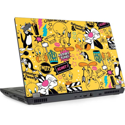 Looney Tunes Tweety and Sylvester Patches Lenovo ThinkPad Skin