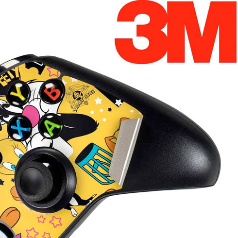Looney Tunes Tweety and Sylvester Patches Xbox One Controller Skin