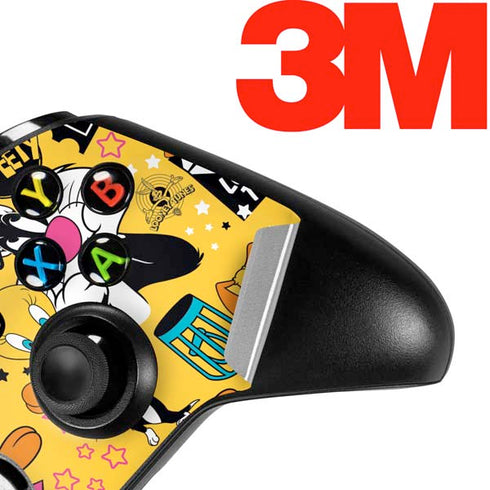 Looney Tunes Tweety and Sylvester Patches Xbox One S All-Digital Edition Bundle Skin