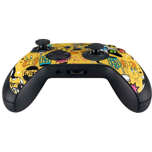 Looney Tunes Tweety and Sylvester Patches Xbox Series X Controller Skin