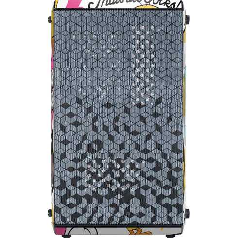 Looney Tunes Tweety and Sylvester Striped Patches Cooler Master MasterBox Q300L Mini Tower Skin