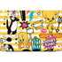 Looney Tunes Tweety and Sylvester Striped Patches Dell Vostro Skin