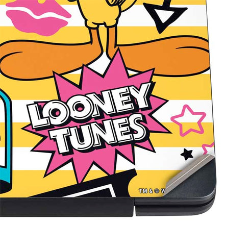 Looney Tunes Tweety and Sylvester Striped Patches Dell Vostro Skin
