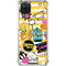 Looney Tunes Tweety and Sylvester Striped Patches Galaxy A12 Clear Case