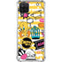 Looney Tunes Tweety and Sylvester Striped Patches Galaxy A12 Clear Case