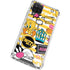 Looney Tunes Tweety and Sylvester Striped Patches Galaxy A12 Clear Case