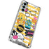 Looney Tunes Tweety and Sylvester Striped Patches Galaxy A13 5G Clear Case