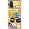 Looney Tunes Tweety and Sylvester Striped Patches Galaxy A71 5G Clear Case