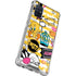 Looney Tunes Tweety and Sylvester Striped Patches Galaxy A71 5G Clear Case