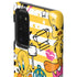 Looney Tunes Tweety and Sylvester Striped Patches Galaxy Note20 5G Pro Case