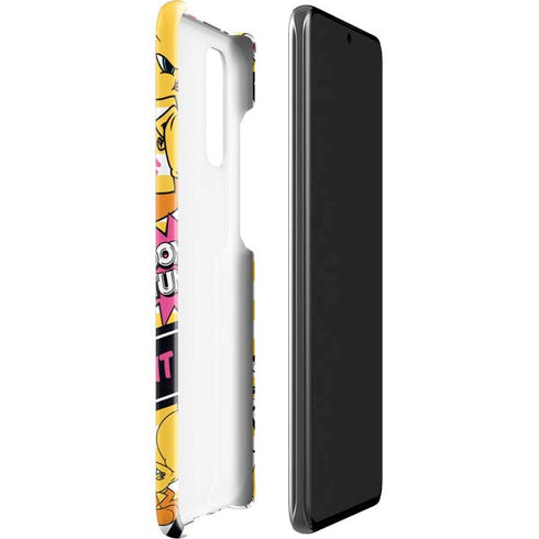 Looney Tunes Tweety and Sylvester Striped Patches Galaxy S20 Lite Case