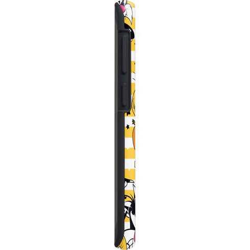 Looney Tunes Tweety and Sylvester Striped Patches Galaxy S20 Plus Pro Case