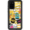 Looney Tunes Tweety and Sylvester Striped Patches Galaxy S20 Plus Waterproof Case