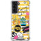 Looney Tunes Tweety and Sylvester Striped Patches Galaxy S21 5G Clear Case
