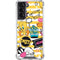 Looney Tunes Tweety and Sylvester Striped Patches Galaxy S22 Clear Case