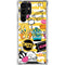 Looney Tunes Tweety and Sylvester Striped Patches Galaxy S22 Ultra Clear Case