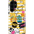 Looney Tunes Tweety and Sylvester Striped Patches Galaxy S22 Ultra Pro Case