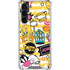 Looney Tunes Tweety and Sylvester Striped Patches Galaxy S23 Plus Clear Case